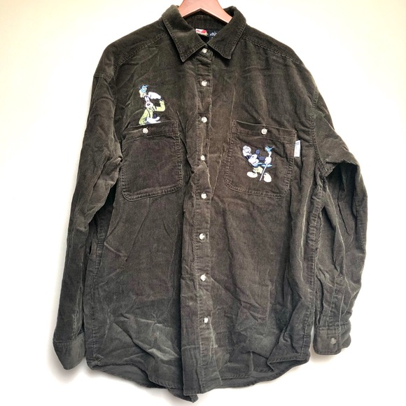 Mickey Unlimited Tops - Mickey Goofy button-up